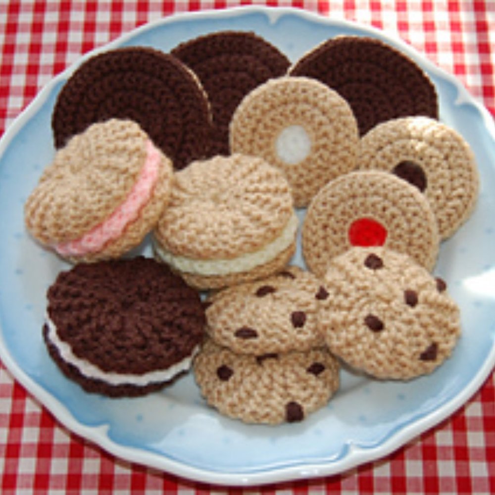 Fabric'ed cookies .